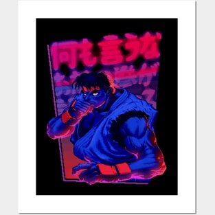 Street Fighter Ryu Dark Edition Posters and Art